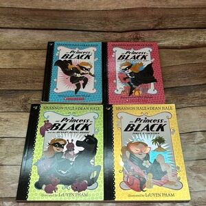 princess in black books 1-4